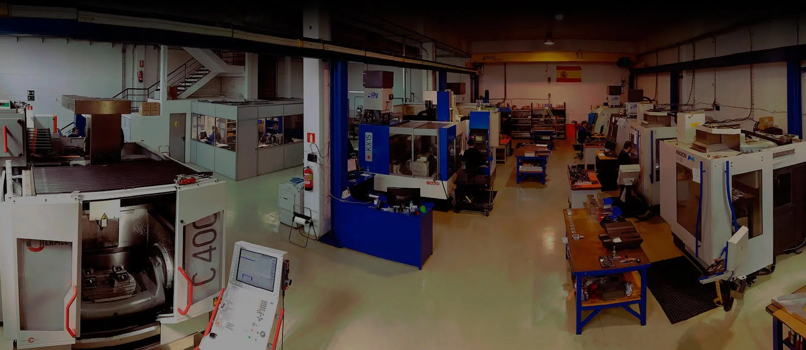 Taller de mecanizado Masete